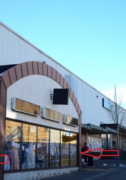 Butikslokal 1350 m² i centrala Gislaved