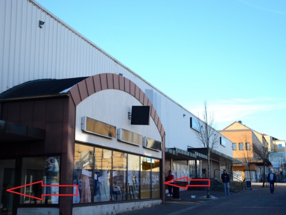 Butikslokal 1350 m² i centrala Gislaved