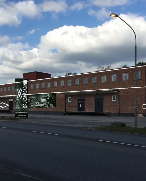 Verksamhetslokal 1603 m² i Gislaved
