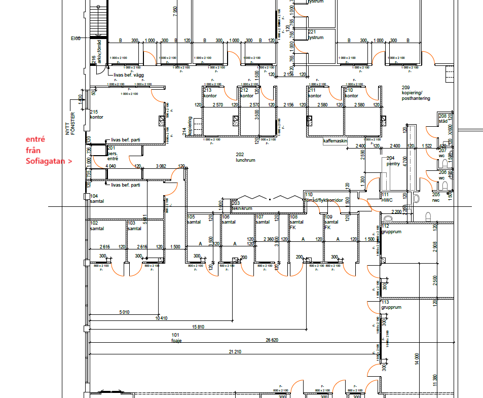 Restaurang- och eventlokal 530 m2 i Gislaved